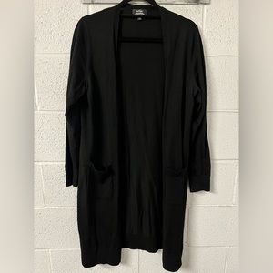 LORD & TAYLOR Extra fine merino wool cardigan